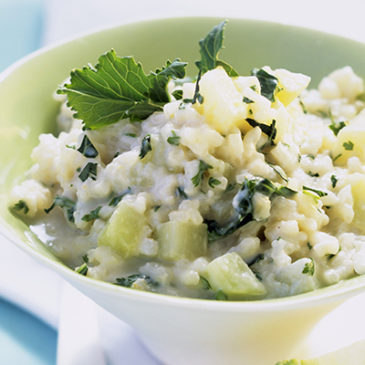 Sauerampfer-Risotto