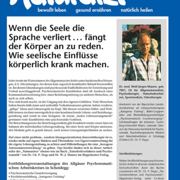Naturarzt-Sonderdruck Dr.med. Wolf-Jürgen Maurer I