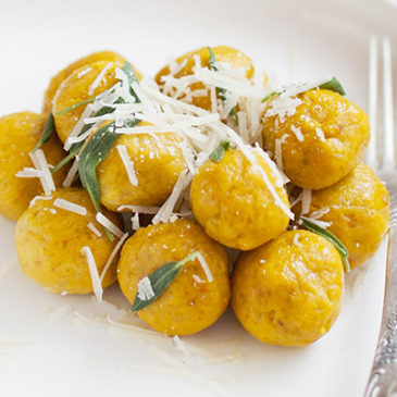 Kürbisgnocchi