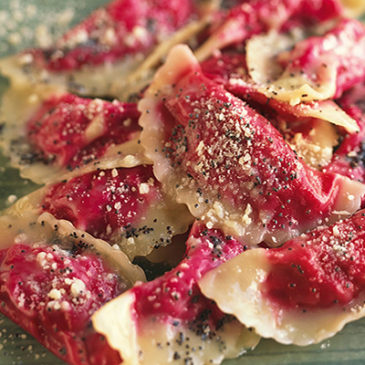 Rote-Bete-Ravioli