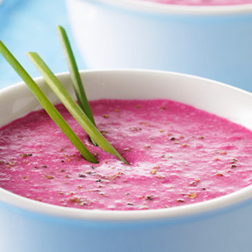 Rosa-Rüben-Suppe