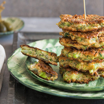 Broccolipuffer mit Kapern