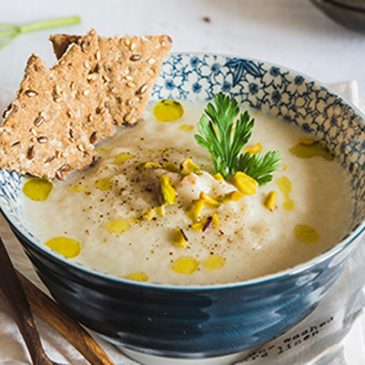 Petersilienwurzel-Birnen-Suppe