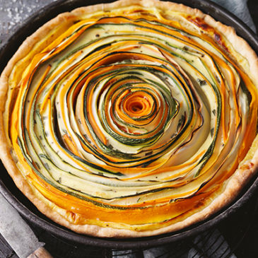 Zucchini-Möhren-Tarte