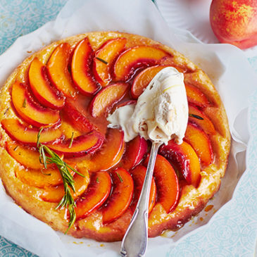 Tarte Tatin mit Nektarinen