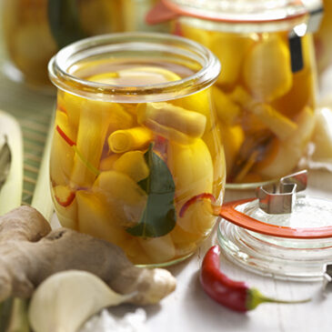 Frischer Knoblauch – asiatisch eingelegt