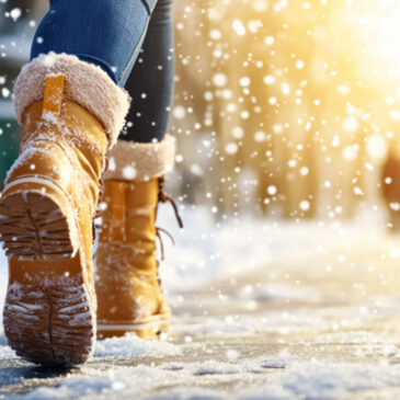 Die heilende Kraft des Gehens im Winter